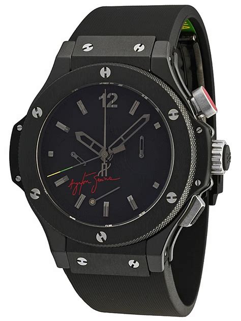 hublot big bang ayrton senna limited edition gents titanium watch|hublot limited edition price.